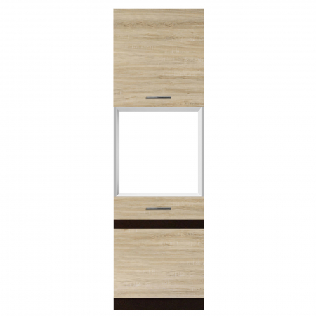 Soldat 60 cu gol cuptor YANA, 2 usi, corp alb, 60x60x200 cm - ExpoMob [1]