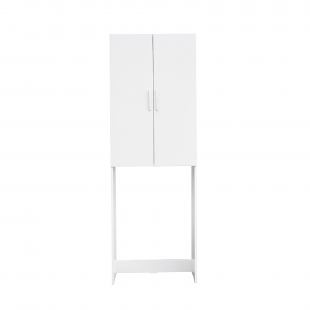 Dulapuri - Dulap masina de spalat GRAND, 2 usi, alb, 65x30x190.5 cm - ExpoMob