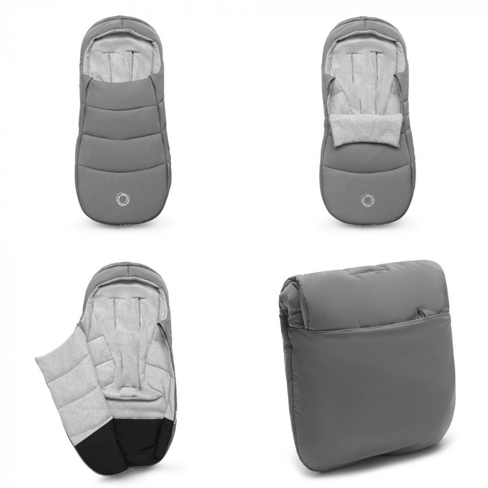 Husa de picioare universala carucior Bugaboo Midnight Black [2]