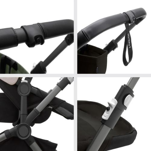 Carucior Bugaboo Donkey 5 Mono Mineral Black/Taupe [4]