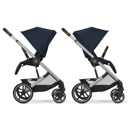 Carucior Cybex Balios S Lux 3 in 1 Silver/Ocean Blue [5]