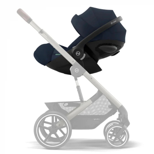 Carucior Cybex Balios S Lux 3 in 1 Silver/Ocean Blue [9]