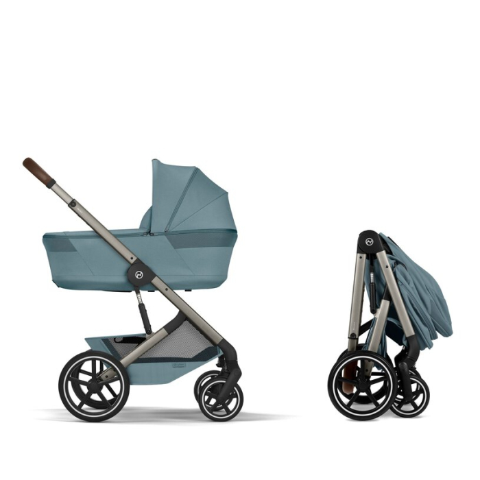 Carucior Cybex Balios S Lux 2 in 1 cu Landou Pliabil Stormy Blue2026 [4]