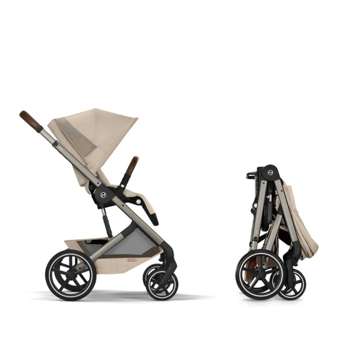 Carucior Cybex Balios S Lux 2 in 1 cu Landou Pliabil Almond Beige2026 [9]