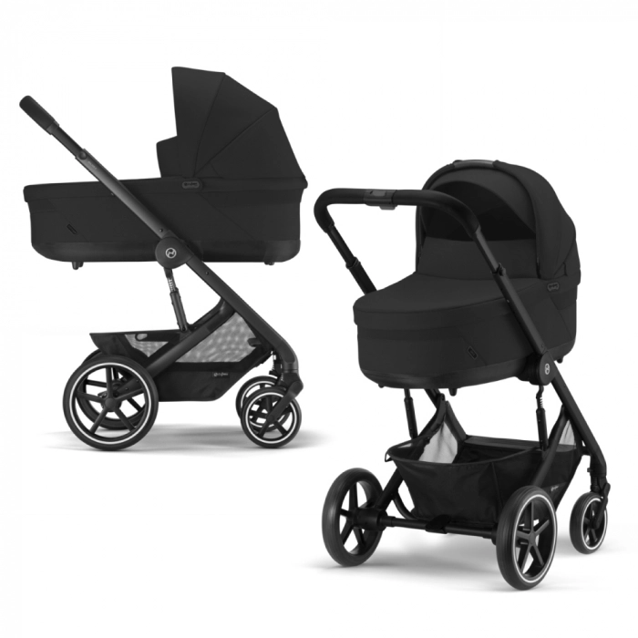 Carucior Cybex Balios S Lux 4 in 1 Fold Black/Moon Black [5]