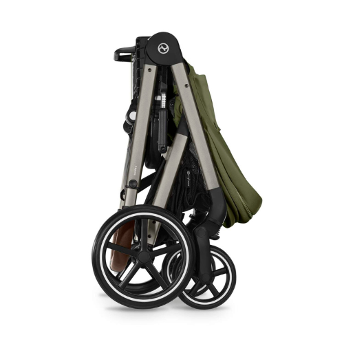Carucior Cybex Balios S Lux 2 in 1 Taupe/Green Moss [7]