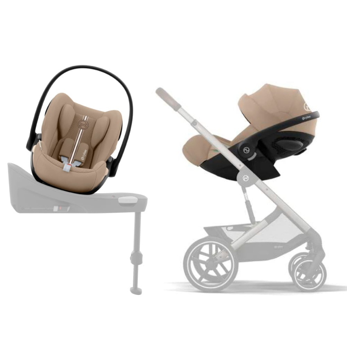 Carucior Cybex Balios S Lux 3 în 1 Black/Almond Beige – Ediție Limitată Black Friday 2025 [13]