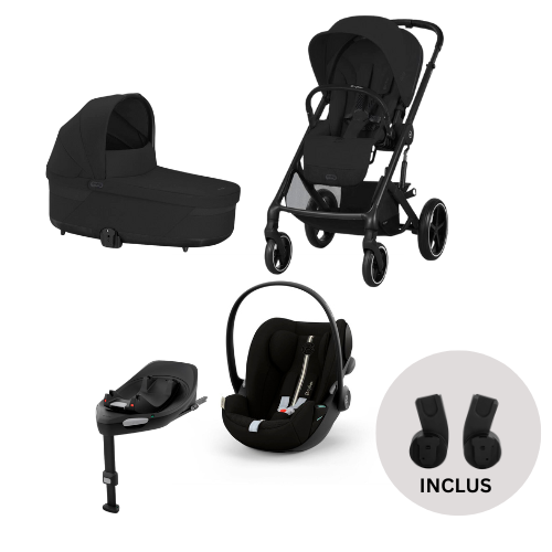 Carucior Cybex Balios S Lux 4 in 1 Black Moon Black