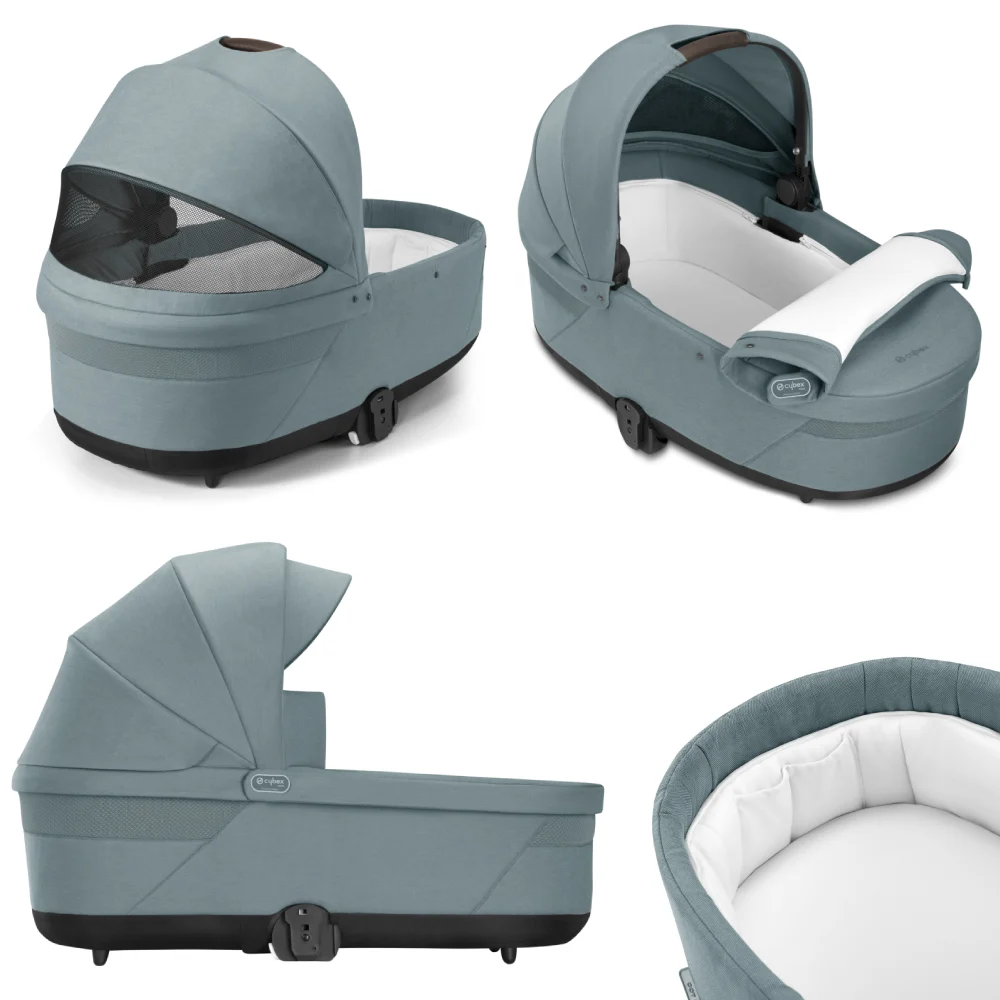 Carucior Cybex Balios S Lux 3 in 1 Taupe/Stormy Blue [6]