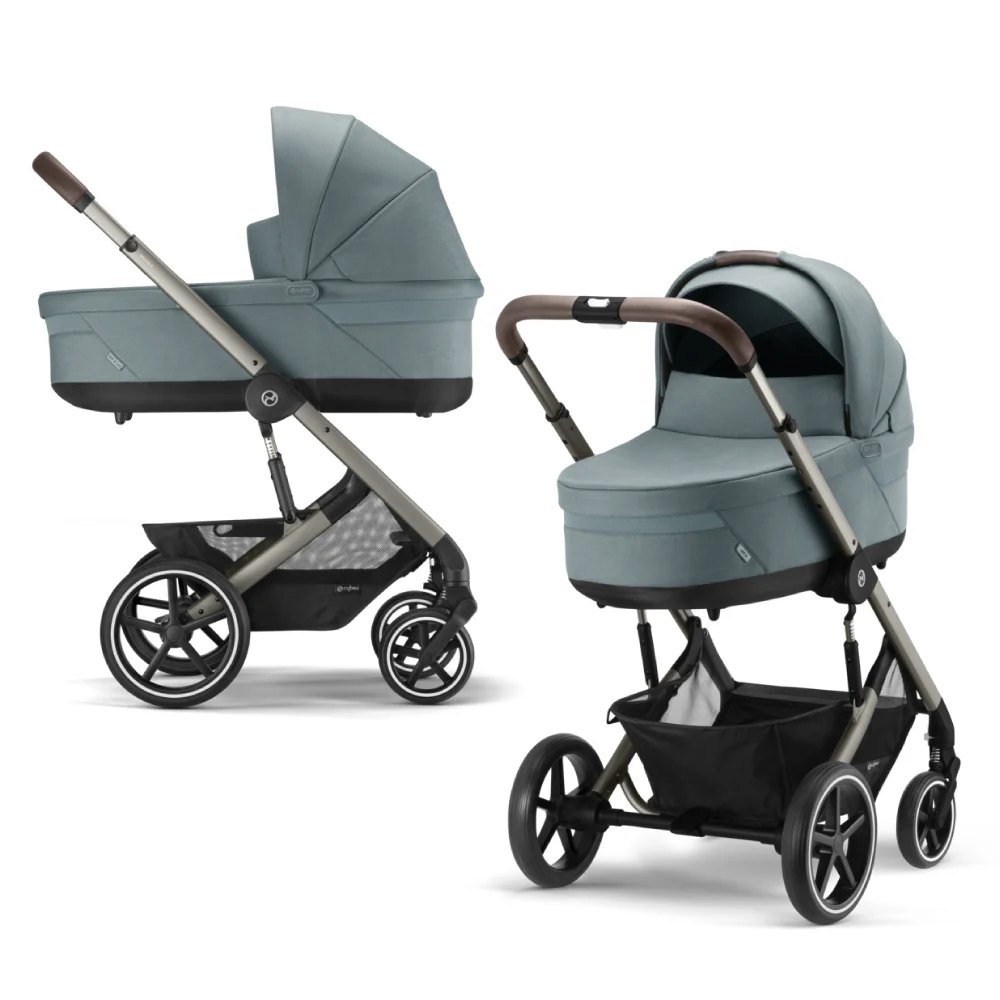 Carucior Cybex Balios S Lux 3 in 1 Taupe/Stormy Blue [7]