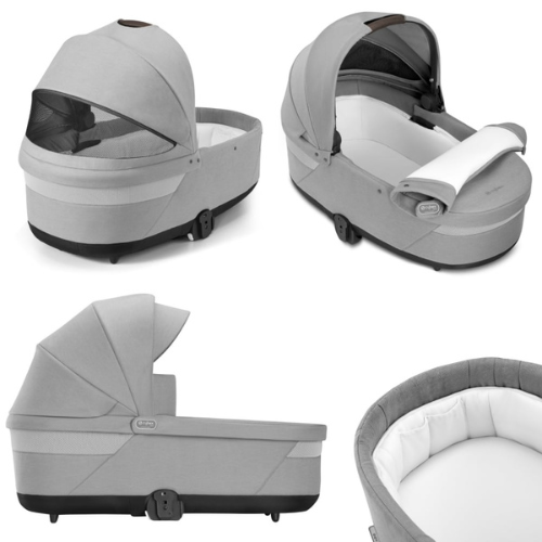 Carucior Cybex Balios S Lux 3 in 1 Silver/Stone Grey [7]