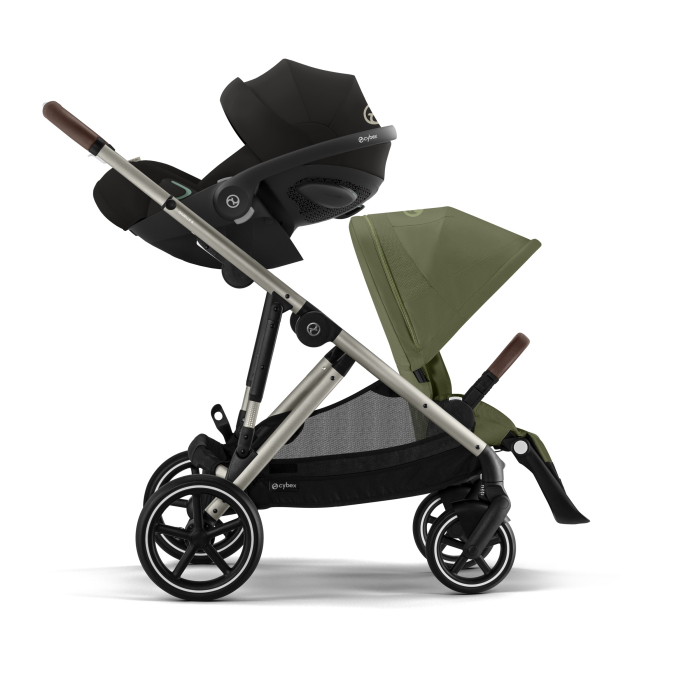 Carucior Cybex Gazelle S - Moon Black (Black Frame) [9]