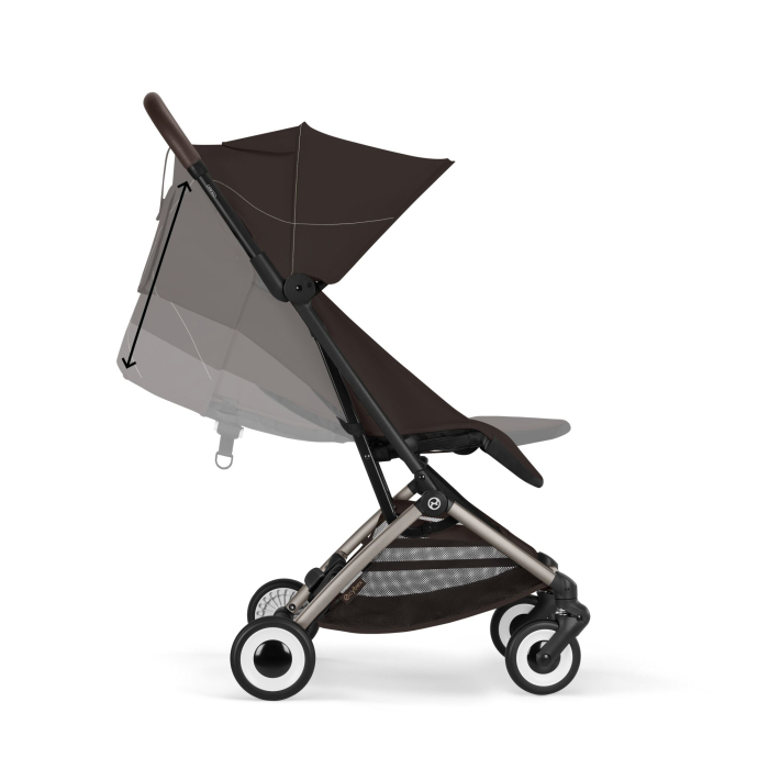 Carucior Cybex Orfeo Taupe/Chocolate Brown 2026 [6]