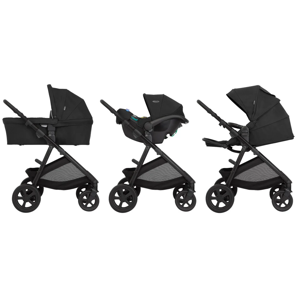 Carucior Graco Near2Me DLX 3 in 1 Midnight [4]
