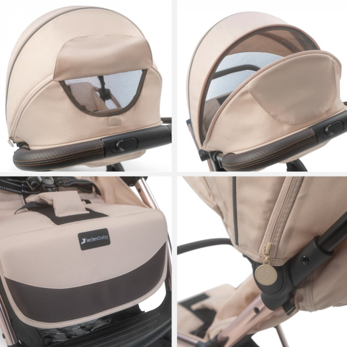 Carucior Leclerc Baby Influencer XL Sand Chocolate [4]