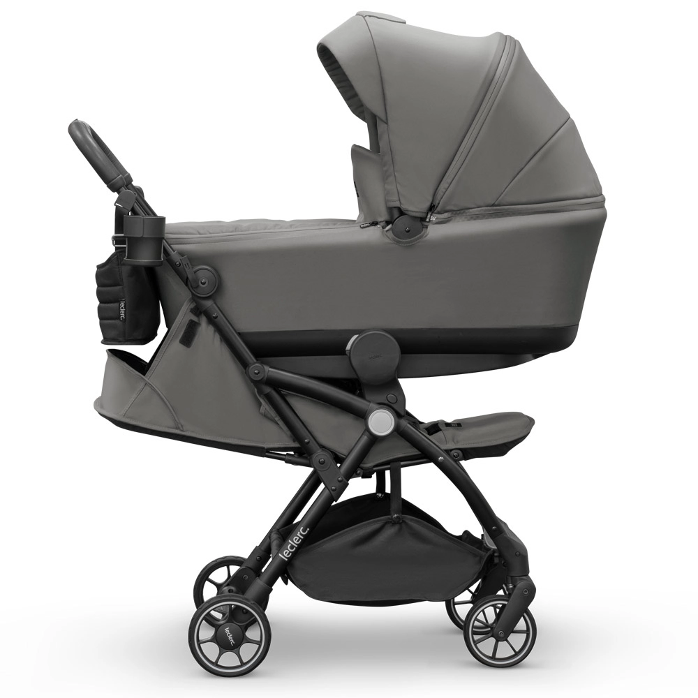 Carucior Leclerc Baby Magic Fold Plus 2 in 1 Grey [3]