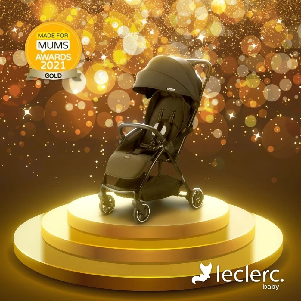 Carucior Leclerc Baby Influencer Black Brown [8]