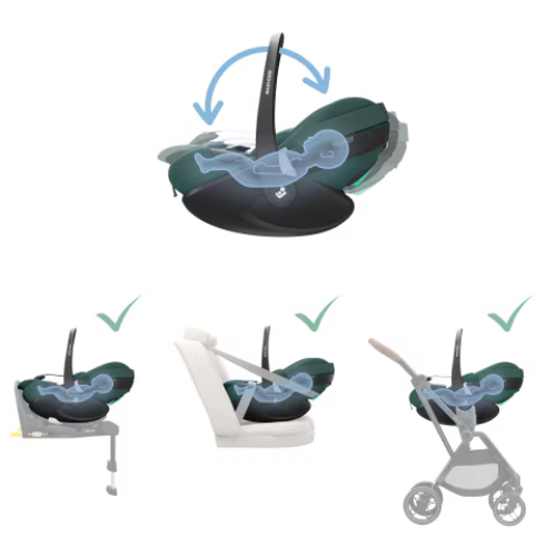 Carucior Maxi-Cosi Oxford 3 in 1 Green [23]