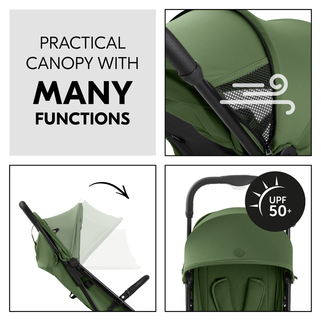 Carucior pentru copii Hauck Travel N Care PLUS Verde [4]
