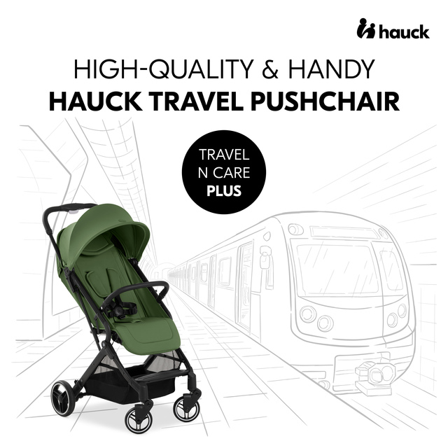 Carucior pentru copii Hauck Travel N Care PLUS Verde [2]