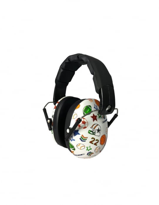 Casti Antifoane, Protectie Auz, Copii 3-10 ani, Banz Kidz -  Sports