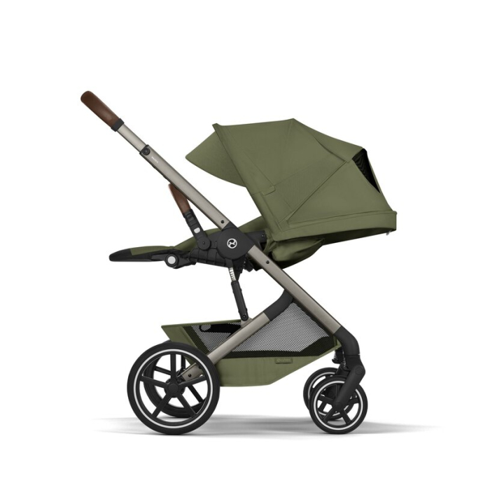 Carucior Cybex Balios S Lux 2 in 1 cu Landou Pliabil Moss Green 2026 [6]