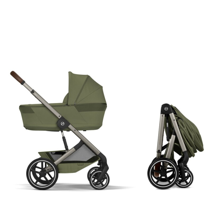 Carucior Cybex Balios S Lux 2 in 1 cu Landou Pliabil Moss Green 2026 [2]