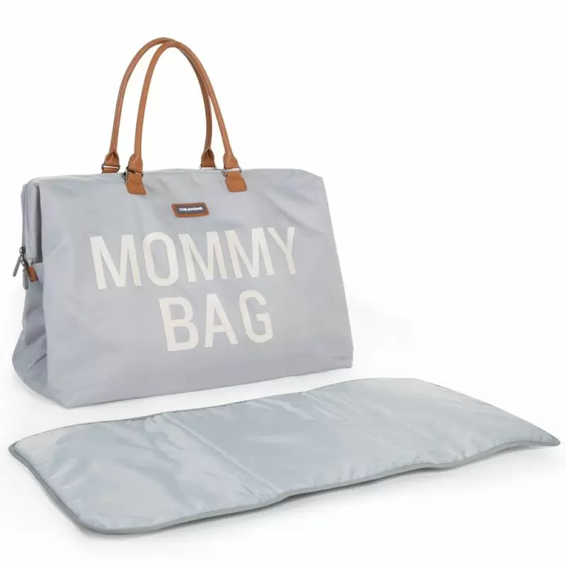 Geanta de infasat Childhome Mommy Bag Gri [7]