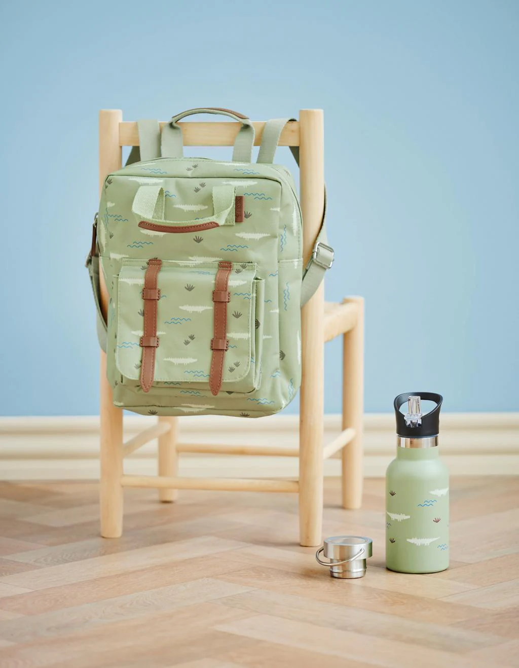 Ghiozdan sustenabil Fresk pentru copii Croco S [3]