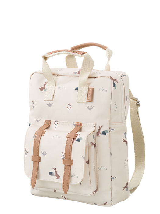 Ghiozdan sustenabil Fresk pentru copii model Rabbit Sandshell S [2]
