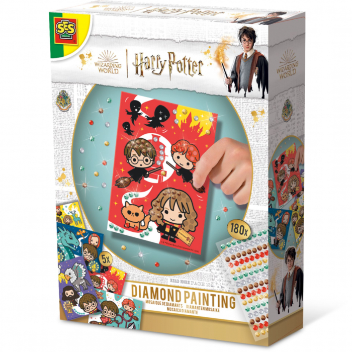 Harry Potter - Set creativ copii - decoreaza cu diamante