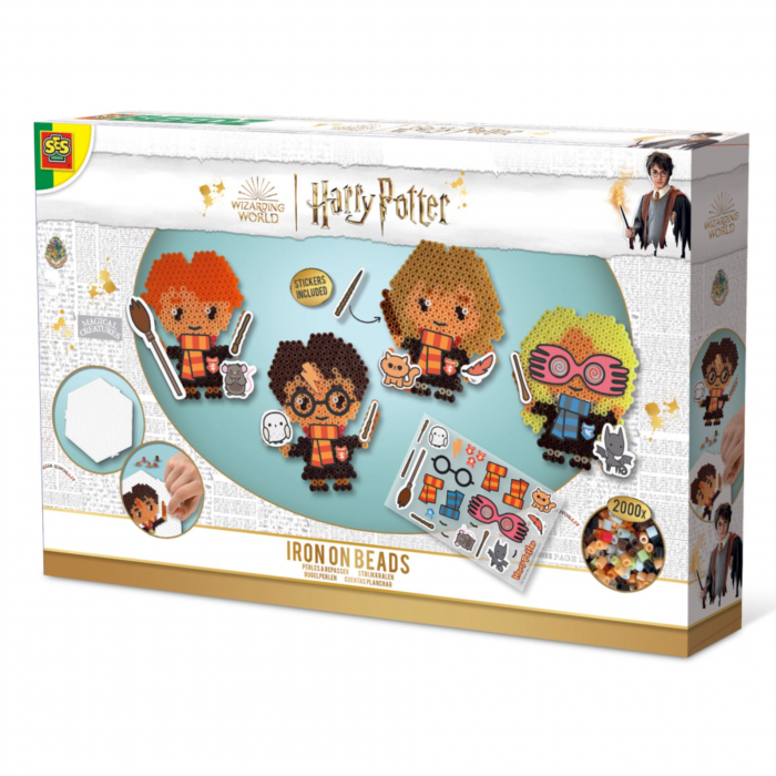 Harry Potter - Set margele de calcat Beedz pentru copii - Personaje