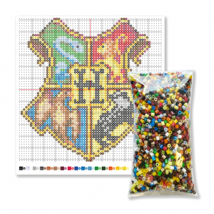 Harry Potter - Set margele de calcat Beedz - Stema Hogwarts [3]