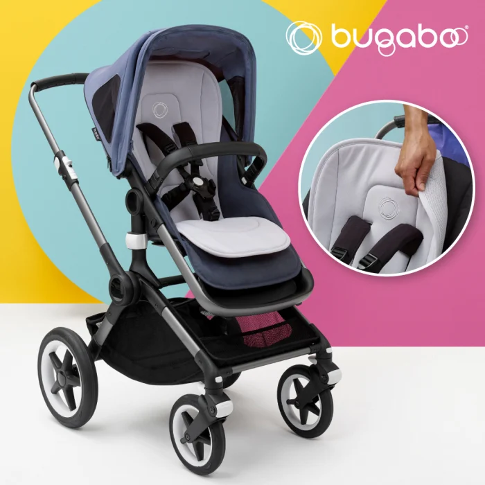 Husa carucior Bugaboo Dual Comfort Seaside Blue [3]