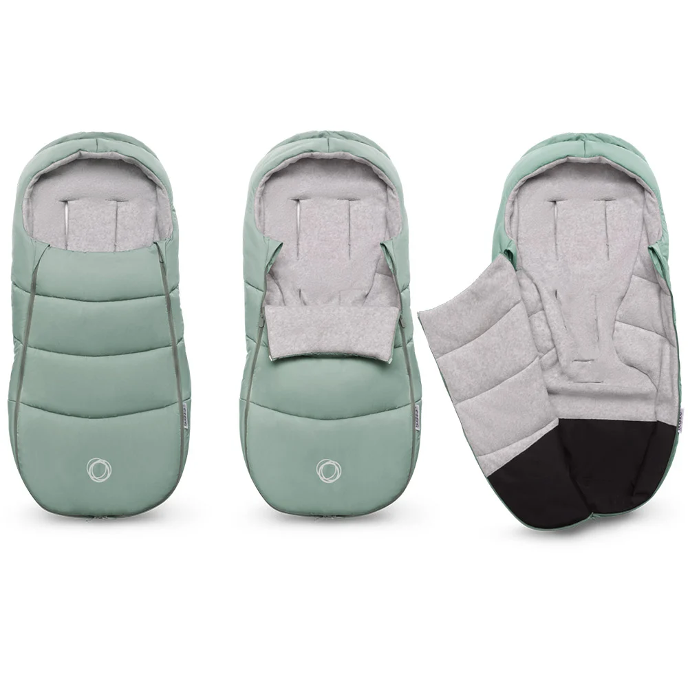 Husa de picioare universala carucior Bugaboo Pine Green [3]