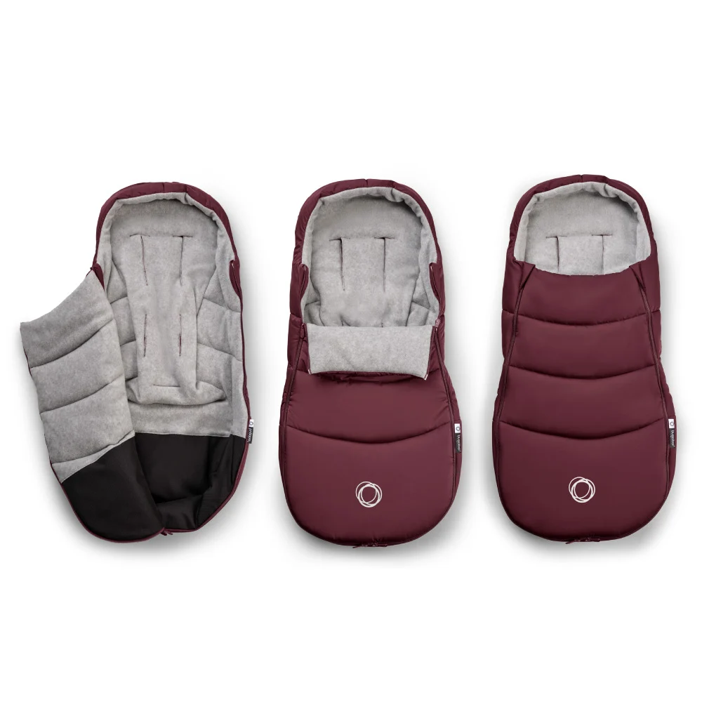 Husa de picioare universala carucior Bugaboo Dark Cherry [3]