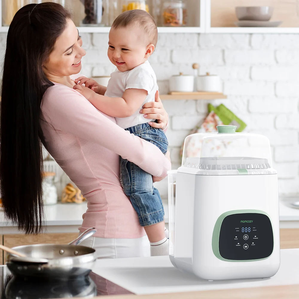 Masina de spalat si sterilizat biberoane Momcozy KleanPal Pro [3]