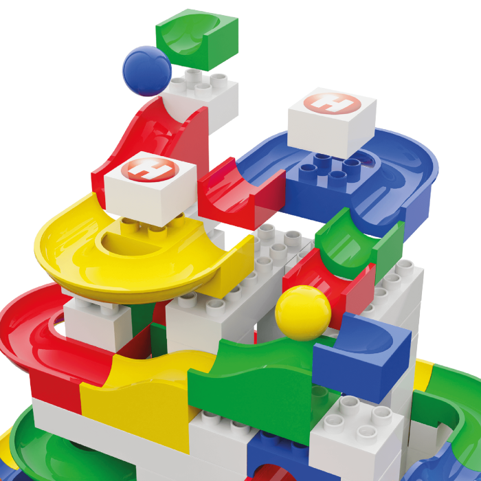 Jucarie de construit pentru copii Marble Run Hubelino (123 piese) [5]
