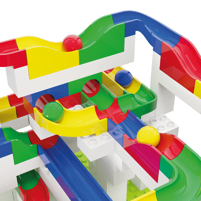Jucarie de construit pentru copii Marble Run Hubelino (213 piese) [3]