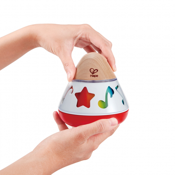 Jucarie din lemn – Cutie muzicala rotativa [2]