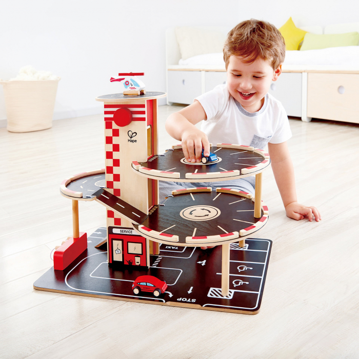 Jucarie din lemn – Garaj [5]