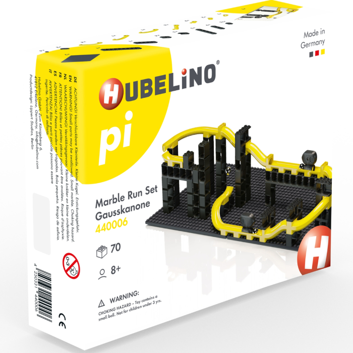 Jucarie Marble Run Pi tunuri magnetice Hubelino (70 piese) [4]