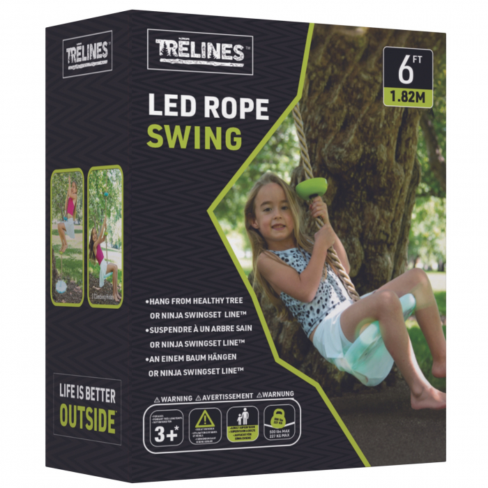 Leagan cu franghie de alpinism cu LED (1.82 m) [1]