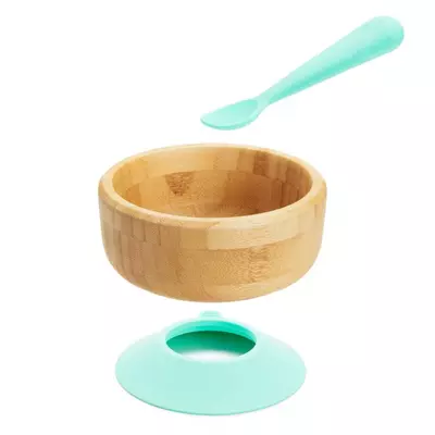 Munchkin Set De Masa Bambou, Bol + Lingura [3]