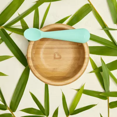 Munchkin Set De Masa Bambou, Bol + Lingura [5]