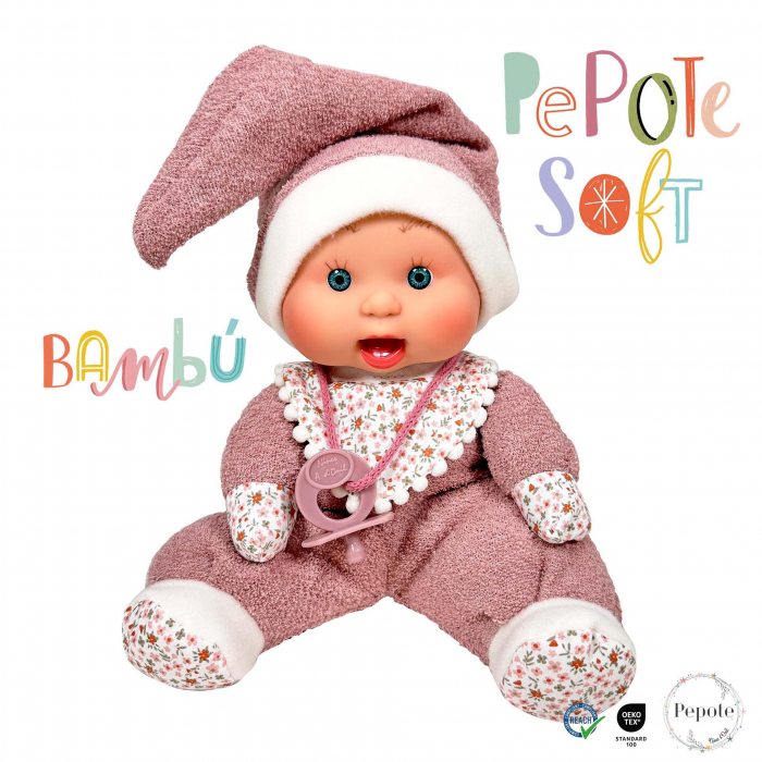 Papusa Nines D'Onil, Colectia Bebelusi moi, cu miros de vanilie, 26 cm (2024) [2]