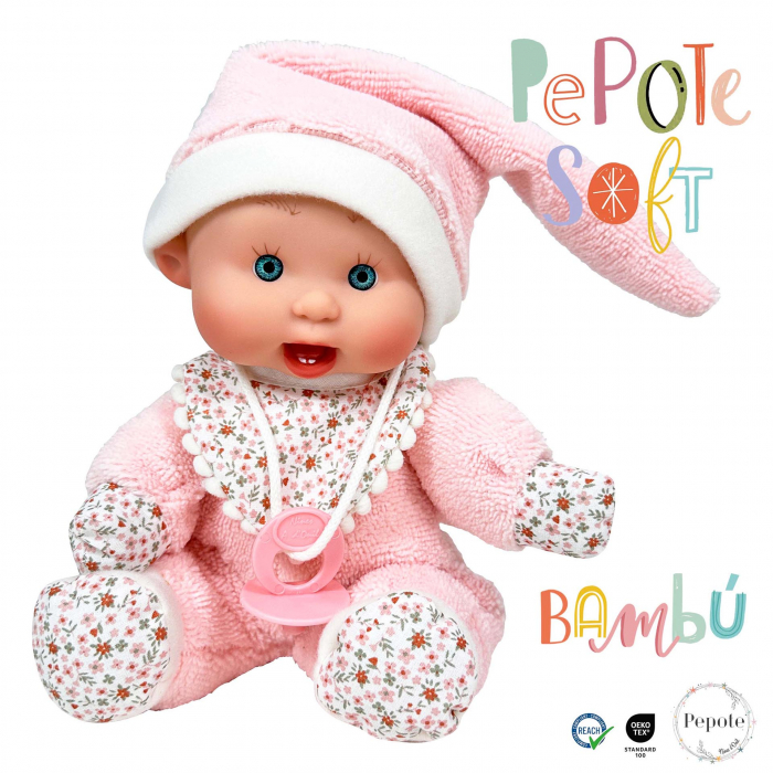 Papusa Nines D'Onil, Colectia Bebelusi moi, cu miros de vanilie, 26 cm (2024) [6]