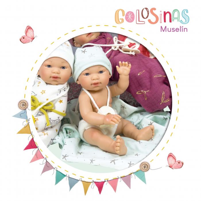 Papusa Nines D'Onil, Colectia Golosinas, cu miros de vanilie, 26 cm (2024) [2]