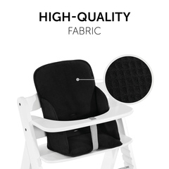 Perna reductor scaun hranire Alpha, Cosy Select, Waffle Pique Black [4]