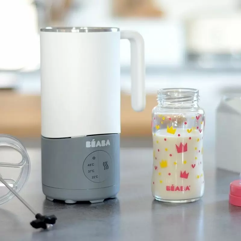 Preparator lapte Beaba Milk Prep White/Grey [6]